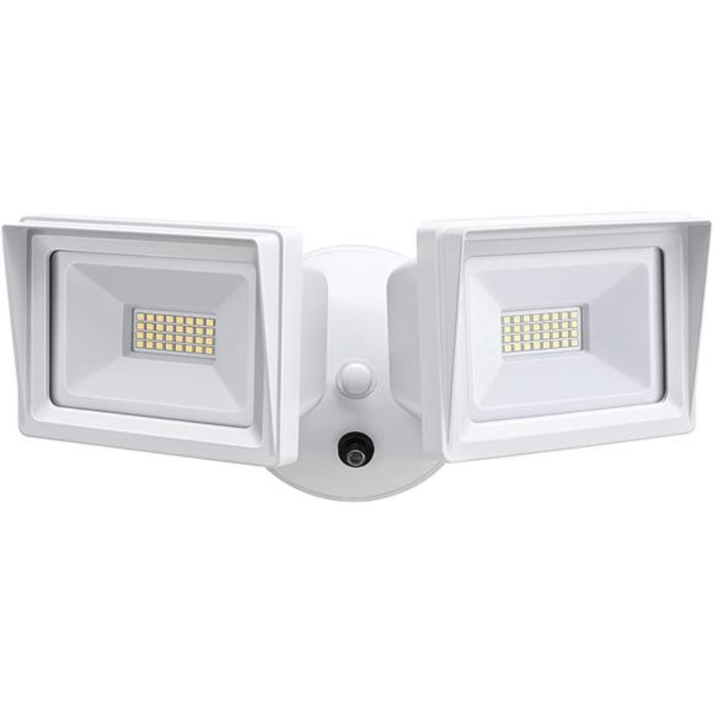 5400LM LED Security Light LED Flood Light, 2 Adjustable Heads Outdoor